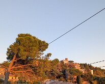 2025-10-11 18.31.26 Manciano is a hilltop town, a 10 minute walk from the villa