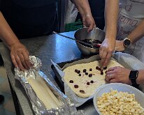 2025-10-13 13.04.06 This is a dessert focaccia, with wine grapes