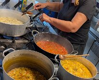 2025-10-13 14.00.14 Barbara was cooking four things at once - pasta, pasta sauce, vegetable base, and vegetable soup