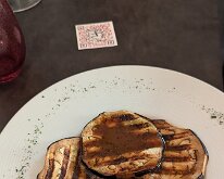 2025-10-17 13.43.37 Rick went vegetarian - eggplant and a nice salad